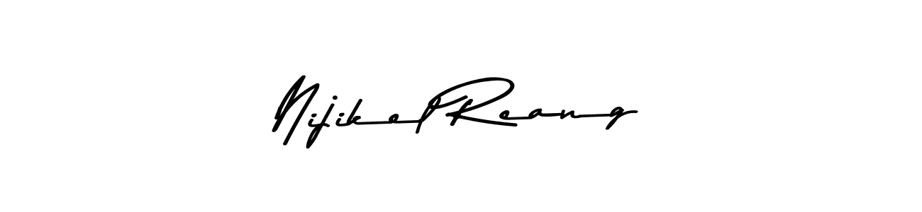 Make a beautiful signature design for name Nijikel Reang. Use this online signature maker to create a handwritten signature for free. Nijikel Reang signature style 9 images and pictures png