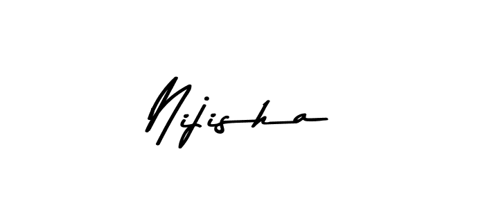 You should practise on your own different ways (Asem Kandis PERSONAL USE) to write your name (Nijisha) in signature. don't let someone else do it for you. Nijisha signature style 9 images and pictures png