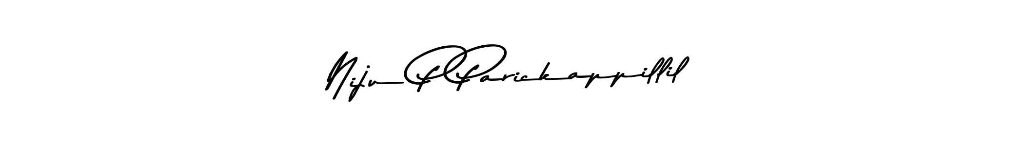 How to make Niju P Parickappillil signature? Asem Kandis PERSONAL USE is a professional autograph style. Create handwritten signature for Niju P Parickappillil name. Niju P Parickappillil signature style 9 images and pictures png