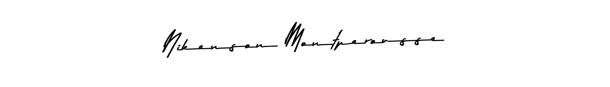 Similarly Asem Kandis PERSONAL USE is the best handwritten signature design. Signature creator online .You can use it as an online autograph creator for name Nikenson Montperousse. Nikenson Montperousse signature style 9 images and pictures png