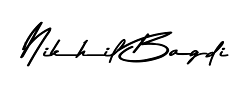 Make a short Nikhil Bagdi signature style. Manage your documents anywhere anytime using Asem Kandis PERSONAL USE. Create and add eSignatures, submit forms, share and send files easily. Nikhil Bagdi signature style 9 images and pictures png