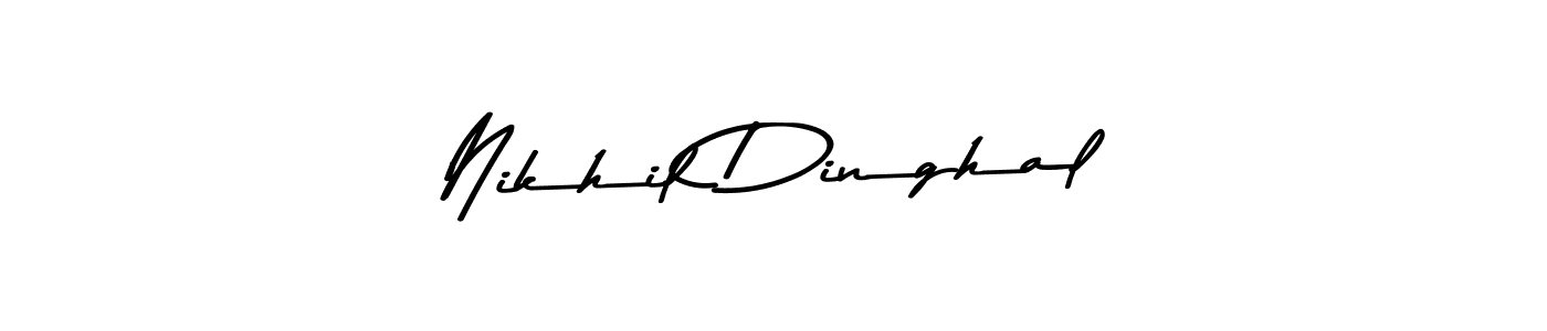 You should practise on your own different ways (Asem Kandis PERSONAL USE) to write your name (Nikhil Dinghal) in signature. don't let someone else do it for you. Nikhil Dinghal signature style 9 images and pictures png
