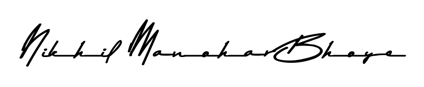The Asem Kandis PERSONAL USE signature style provides a bold statement for name Nikhil Manohar Bhoye. Designed for business owners, executives, and leaders. Nikhil Manohar Bhoye signature style 9 images and pictures png