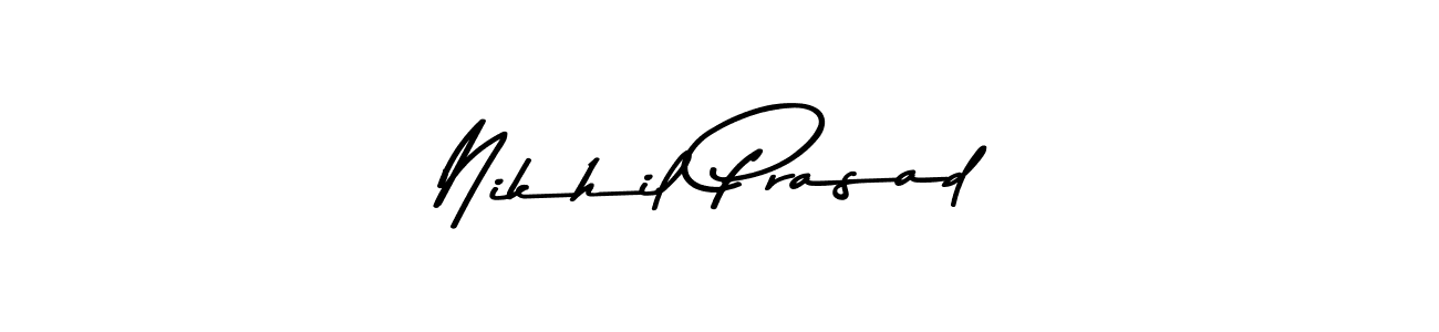 Also You can easily find your signature by using the search form. We will create Nikhil Prasad name handwritten signature images for you free of cost using Asem Kandis PERSONAL USE sign style. Nikhil Prasad signature style 9 images and pictures png