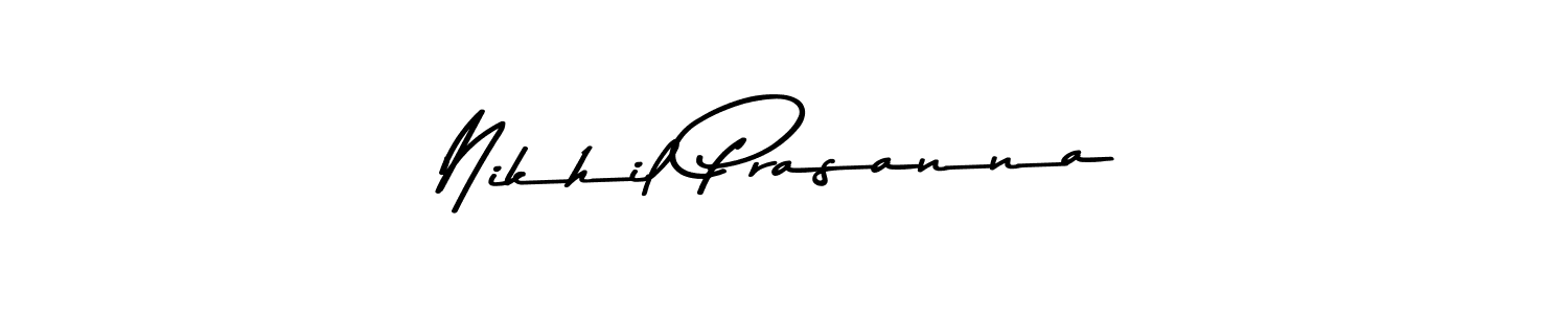 You should practise on your own different ways (Asem Kandis PERSONAL USE) to write your name (Nikhil Prasanna) in signature. don't let someone else do it for you. Nikhil Prasanna signature style 9 images and pictures png