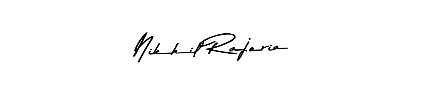 Also we have Nikhil Rajoria name is the best signature style. Create professional handwritten signature collection using Asem Kandis PERSONAL USE autograph style. Nikhil Rajoria signature style 9 images and pictures png