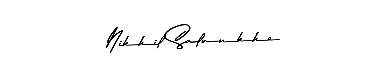 It looks lik you need a new signature style for name Nikhil Salunkhe. Design unique handwritten (Asem Kandis PERSONAL USE) signature with our free signature maker in just a few clicks. Nikhil Salunkhe signature style 9 images and pictures png