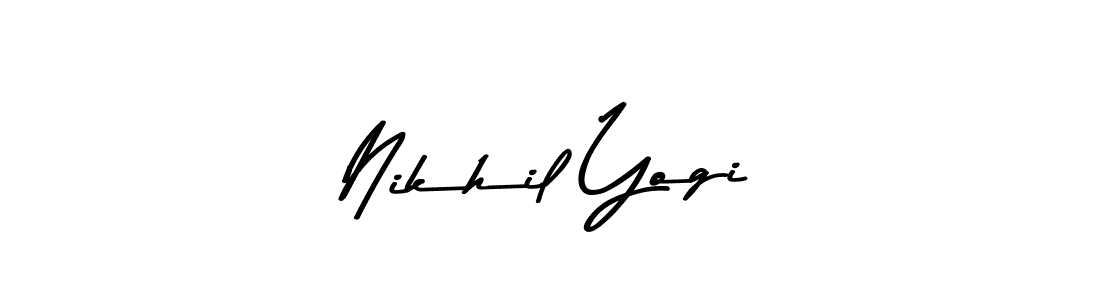 Make a beautiful signature design for name Nikhil Yogi. Use this online signature maker to create a handwritten signature for free. Nikhil Yogi signature style 9 images and pictures png