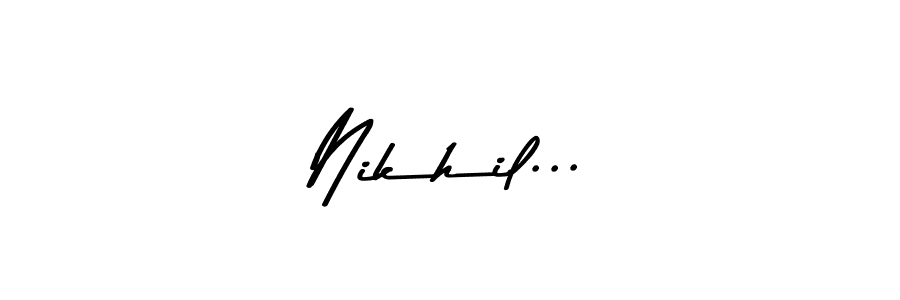 You can use this online signature creator to create a handwritten signature for the name Nikhil.... This is the best online autograph maker. Nikhil... signature style 9 images and pictures png