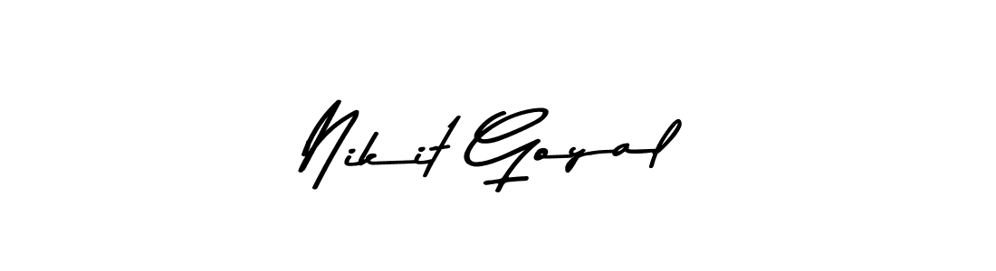 Check out images of Autograph of Nikit Goyal name. Actor Nikit Goyal Signature Style. Asem Kandis PERSONAL USE is a professional sign style online. Nikit Goyal signature style 9 images and pictures png