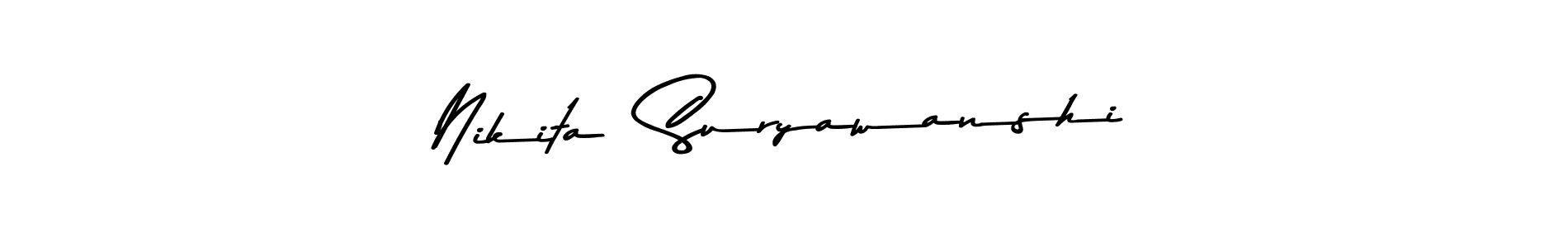 Here are the top 10 professional signature styles for the name Nikita  Suryawanshi. These are the best autograph styles you can use for your name. Nikita  Suryawanshi signature style 9 images and pictures png