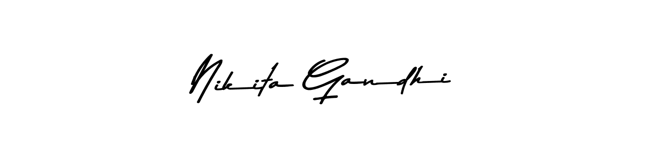 Similarly Asem Kandis PERSONAL USE is the best handwritten signature design. Signature creator online .You can use it as an online autograph creator for name Nikita Gandhi. Nikita Gandhi signature style 9 images and pictures png