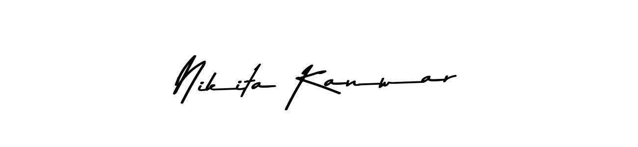 Also You can easily find your signature by using the search form. We will create Nikita Kanwar name handwritten signature images for you free of cost using Asem Kandis PERSONAL USE sign style. Nikita Kanwar signature style 9 images and pictures png