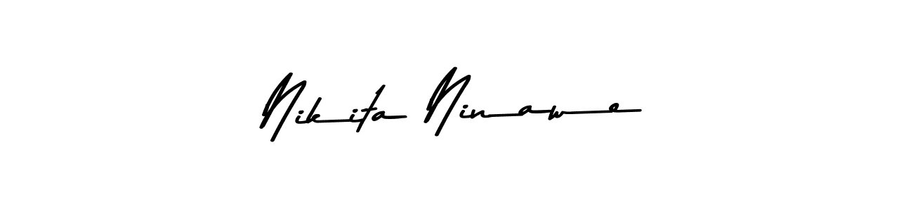 Make a beautiful signature design for name Nikita Ninawe. Use this online signature maker to create a handwritten signature for free. Nikita Ninawe signature style 9 images and pictures png