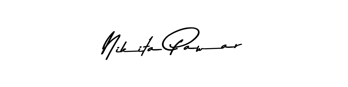 Nikita Pawar stylish signature style. Best Handwritten Sign (Asem Kandis PERSONAL USE) for my name. Handwritten Signature Collection Ideas for my name Nikita Pawar. Nikita Pawar signature style 9 images and pictures png