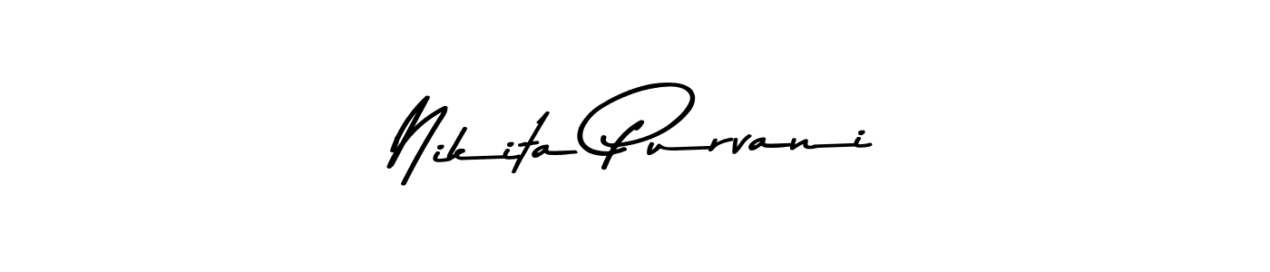 Asem Kandis PERSONAL USE is a professional signature style that is perfect for those who want to add a touch of class to their signature. It is also a great choice for those who want to make their signature more unique. Get Nikita Purvani name to fancy signature for free. Nikita Purvani signature style 9 images and pictures png