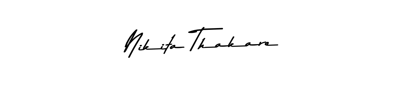 This is the best signature style for the Nikita Thakare name. Also you like these signature font (Asem Kandis PERSONAL USE). Mix name signature. Nikita Thakare signature style 9 images and pictures png