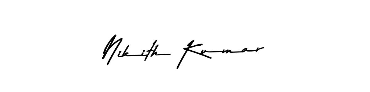 See photos of Nikith Kumar official signature by Spectra . Check more albums & portfolios. Read reviews & check more about Asem Kandis PERSONAL USE font. Nikith Kumar signature style 9 images and pictures png