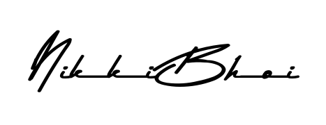 The Asem Kandis PERSONAL USE lettering style adds unique flourish to name Nikki Bhoi. Stand out with a custom digital autograph made in seconds. Nikki Bhoi signature style 9 images and pictures png