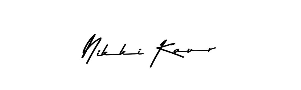You should practise on your own different ways (Asem Kandis PERSONAL USE) to write your name (Nikki Kaur) in signature. don't let someone else do it for you. Nikki Kaur signature style 9 images and pictures png
