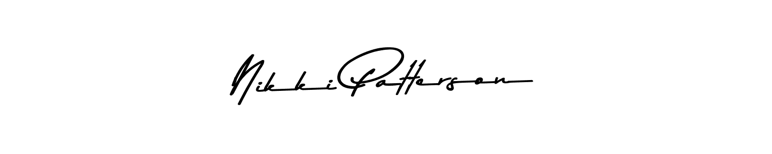 This is the best signature style for the Nikki Patterson name. Also you like these signature font (Asem Kandis PERSONAL USE). Mix name signature. Nikki Patterson signature style 9 images and pictures png