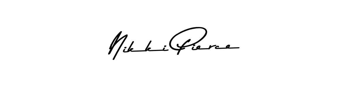Here are the top 10 professional signature styles for the name Nikki Pierce. These are the best autograph styles you can use for your name. Nikki Pierce signature style 9 images and pictures png