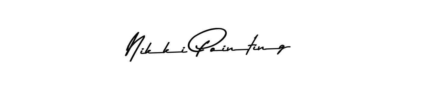Here are the top 10 professional signature styles for the name Nikki Pointing. These are the best autograph styles you can use for your name. Nikki Pointing signature style 9 images and pictures png
