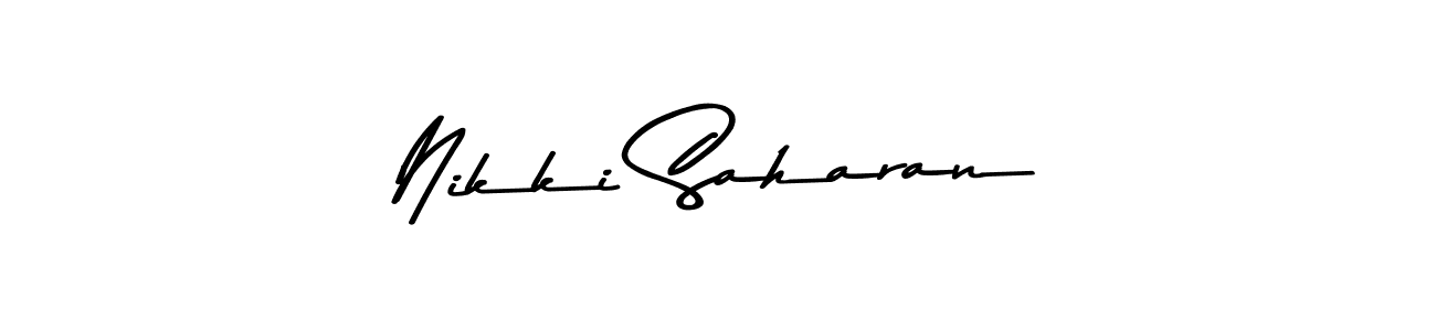 Asem Kandis PERSONAL USE is a professional signature style that is perfect for those who want to add a touch of class to their signature. It is also a great choice for those who want to make their signature more unique. Get Nikki Saharan name to fancy signature for free. Nikki Saharan signature style 9 images and pictures png