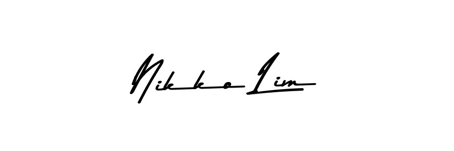 Also we have Nikko Lim name is the best signature style. Create professional handwritten signature collection using Asem Kandis PERSONAL USE autograph style. Nikko Lim signature style 9 images and pictures png