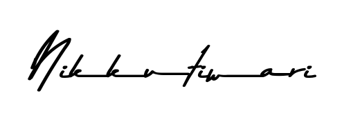 Create a personalized artistic stamp with Nikkutiwari in Asem Kandis PERSONAL USE font. Perfect for visual artists, designers, and influencers. Nikkutiwari signature style 9 images and pictures png