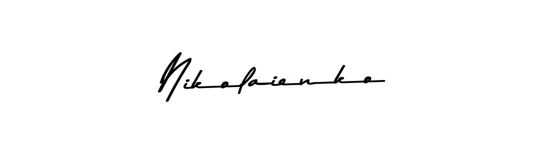 Check out images of Autograph of Nikolaienko name. Actor Nikolaienko Signature Style. Asem Kandis PERSONAL USE is a professional sign style online. Nikolaienko signature style 9 images and pictures png