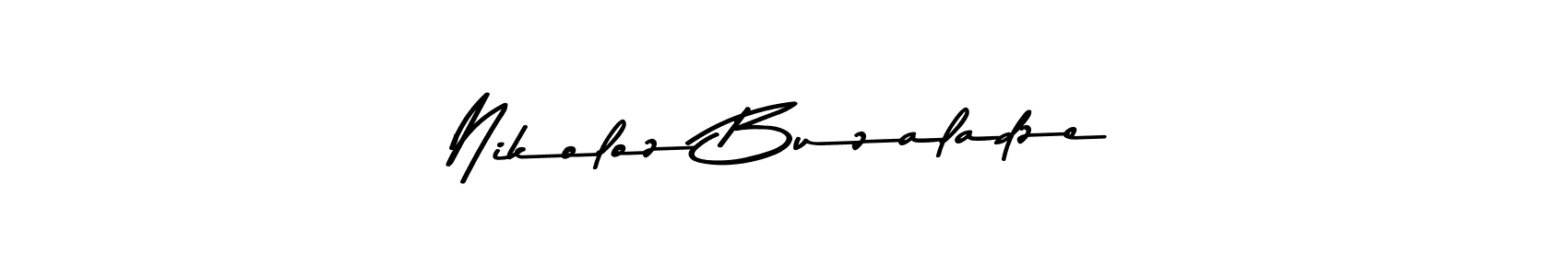 Also we have Nikoloz Buzaladze name is the best signature style. Create professional handwritten signature collection using Asem Kandis PERSONAL USE autograph style. Nikoloz Buzaladze signature style 9 images and pictures png