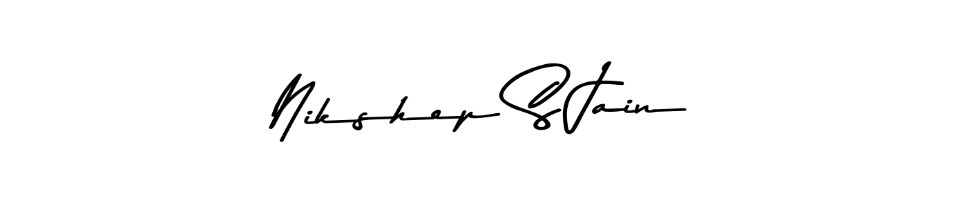 Best and Professional Signature Style for Nikshep S Jain. Asem Kandis PERSONAL USE Best Signature Style Collection. Nikshep S Jain signature style 9 images and pictures png