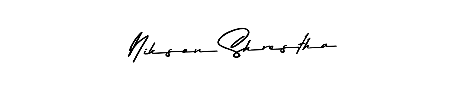 See photos of Nikson Shrestha official signature by Spectra . Check more albums & portfolios. Read reviews & check more about Asem Kandis PERSONAL USE font. Nikson Shrestha signature style 9 images and pictures png