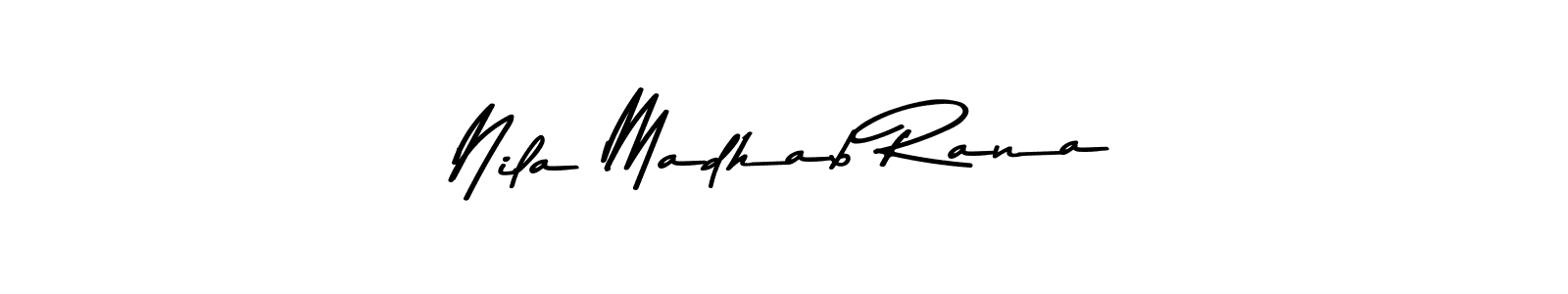 Nila Madhab Rana stylish signature style. Best Handwritten Sign (Asem Kandis PERSONAL USE) for my name. Handwritten Signature Collection Ideas for my name Nila Madhab Rana. Nila Madhab Rana signature style 9 images and pictures png