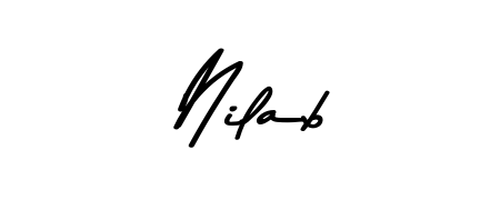 An effortless, minimalist signature concept for Nilab using Asem Kandis PERSONAL USE design. Clean lines that look great on any document. Nilab signature style 9 images and pictures png