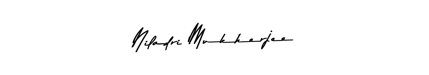 Use a signature maker to create a handwritten signature online. With this signature software, you can design (Asem Kandis PERSONAL USE) your own signature for name Niladri Mukherjee. Niladri Mukherjee signature style 9 images and pictures png