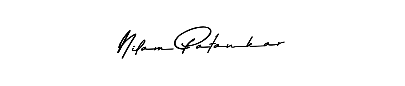 Make a beautiful signature design for name Nilam Patankar. Use this online signature maker to create a handwritten signature for free. Nilam Patankar signature style 9 images and pictures png