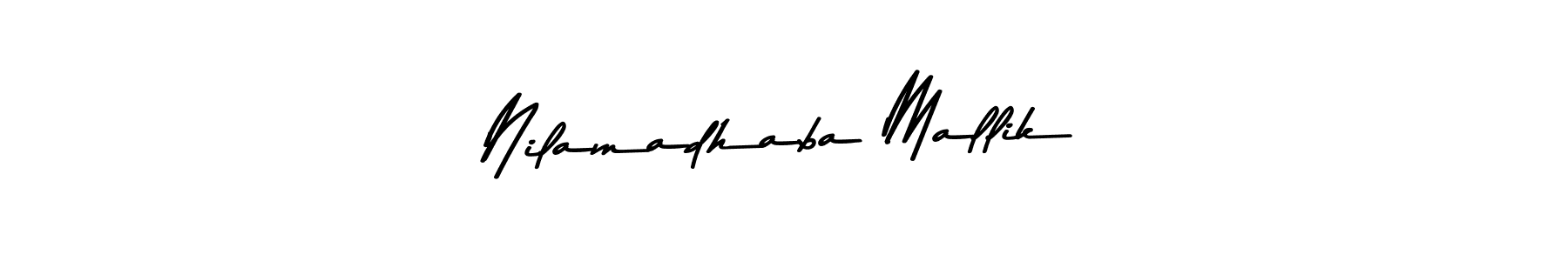 Also You can easily find your signature by using the search form. We will create Nilamadhaba Mallik name handwritten signature images for you free of cost using Asem Kandis PERSONAL USE sign style. Nilamadhaba Mallik signature style 9 images and pictures png