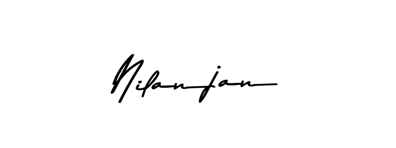 Also we have Nilanjan name is the best signature style. Create professional handwritten signature collection using Asem Kandis PERSONAL USE autograph style. Nilanjan signature style 9 images and pictures png