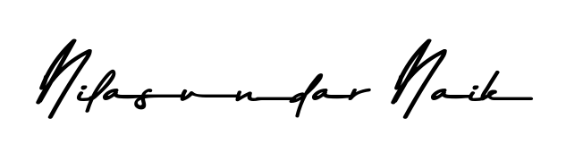 Create your official email sign-off with Nilasundar Naik name in Asem Kandis PERSONAL USE style. Crisp, clean, and perfectly legible across all screens. Nilasundar Naik signature style 9 images and pictures png