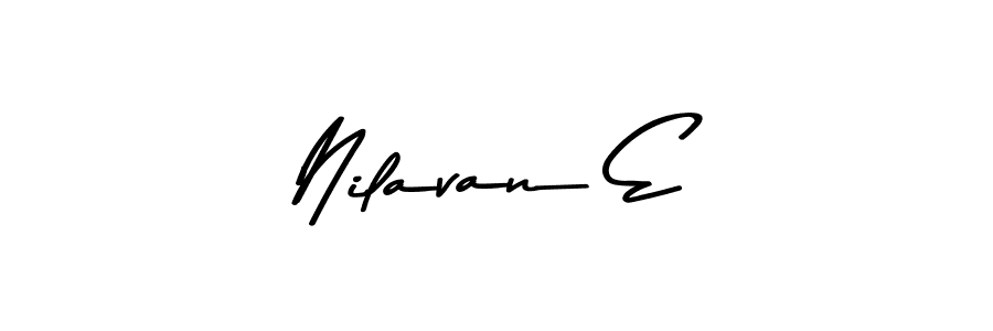 You should practise on your own different ways (Asem Kandis PERSONAL USE) to write your name (Nilavan E) in signature. don't let someone else do it for you. Nilavan E signature style 9 images and pictures png
