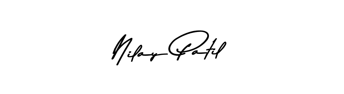 How to make Nilay Patil signature? Asem Kandis PERSONAL USE is a professional autograph style. Create handwritten signature for Nilay Patil name. Nilay Patil signature style 9 images and pictures png