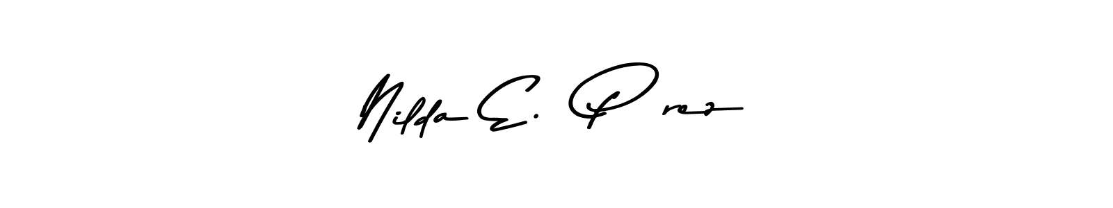 Also we have Nilda E.  Pérez name is the best signature style. Create professional handwritten signature collection using Asem Kandis PERSONAL USE autograph style. Nilda E.  Pérez signature style 9 images and pictures png