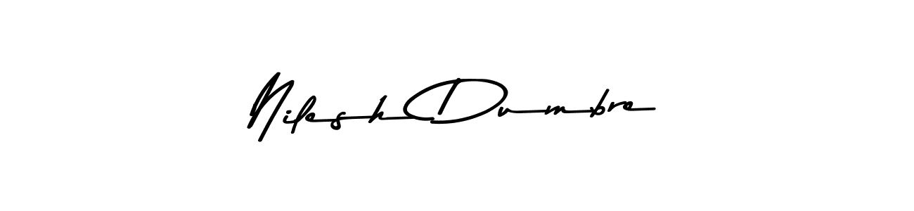 Also we have Nilesh Dumbre name is the best signature style. Create professional handwritten signature collection using Asem Kandis PERSONAL USE autograph style. Nilesh Dumbre signature style 9 images and pictures png