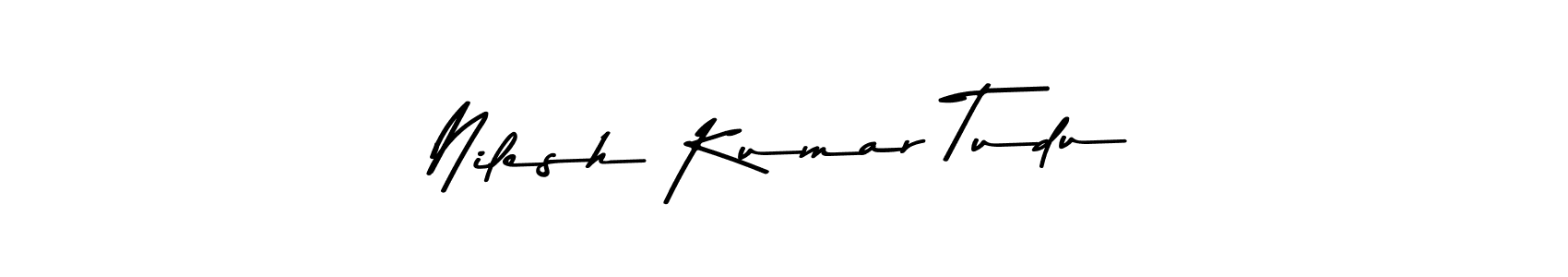 You can use this online signature creator to create a handwritten signature for the name Nilesh Kumar Tudu. This is the best online autograph maker. Nilesh Kumar Tudu signature style 9 images and pictures png