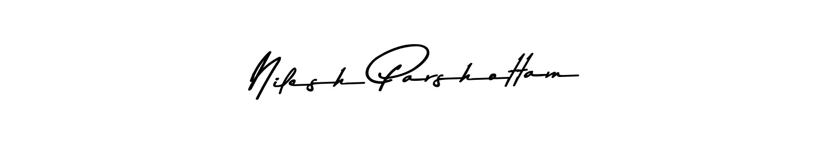 How to make Nilesh Parshottam signature? Asem Kandis PERSONAL USE is a professional autograph style. Create handwritten signature for Nilesh Parshottam name. Nilesh Parshottam signature style 9 images and pictures png