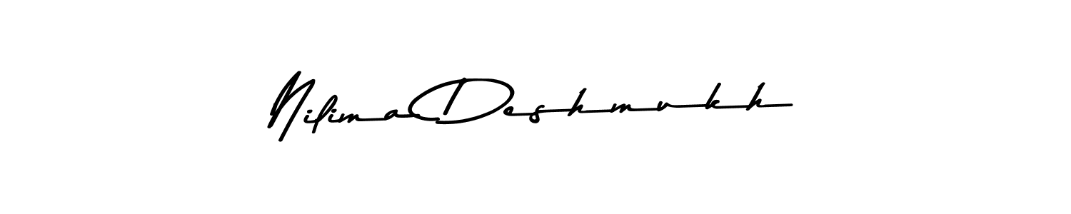 How to Draw Nilima Deshmukh signature style? Asem Kandis PERSONAL USE is a latest design signature styles for name Nilima Deshmukh. Nilima Deshmukh signature style 9 images and pictures png