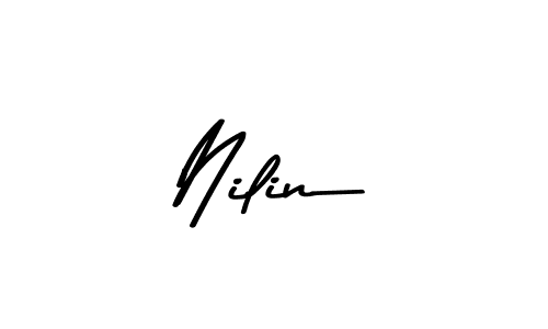 Nilin stylish signature style. Best Handwritten Sign (Asem Kandis PERSONAL USE) for my name. Handwritten Signature Collection Ideas for my name Nilin. Nilin signature style 9 images and pictures png