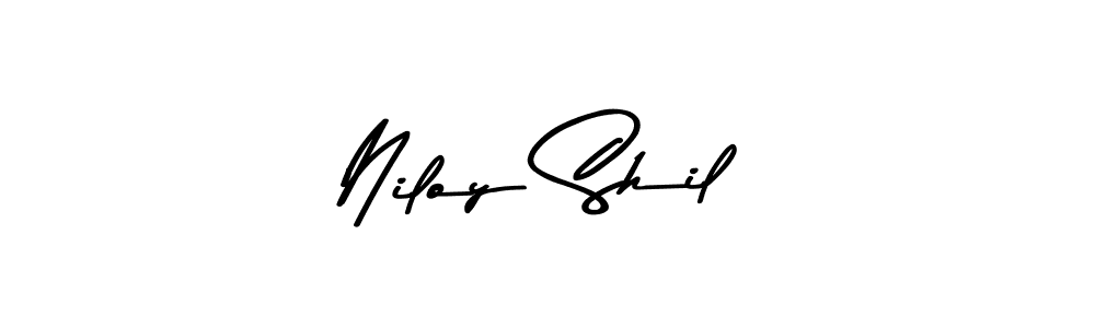 Niloy Shil stylish signature style. Best Handwritten Sign (Asem Kandis PERSONAL USE) for my name. Handwritten Signature Collection Ideas for my name Niloy Shil. Niloy Shil signature style 9 images and pictures png